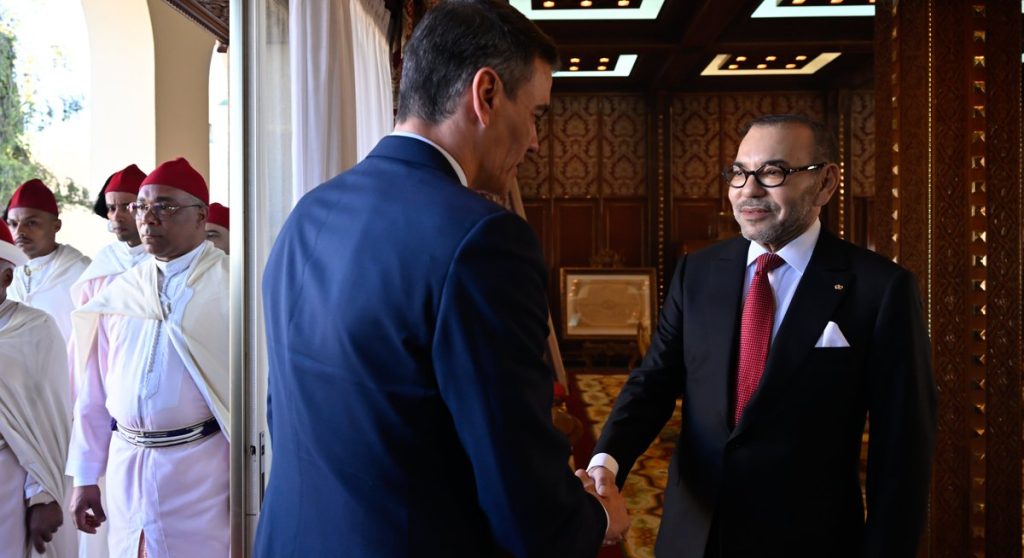 Maroc-Espagne : Pedro Sanchez reçu par SM le Roi Mohammed VI 1 Pedro Sanchez SM le roi mOHAMMED vi