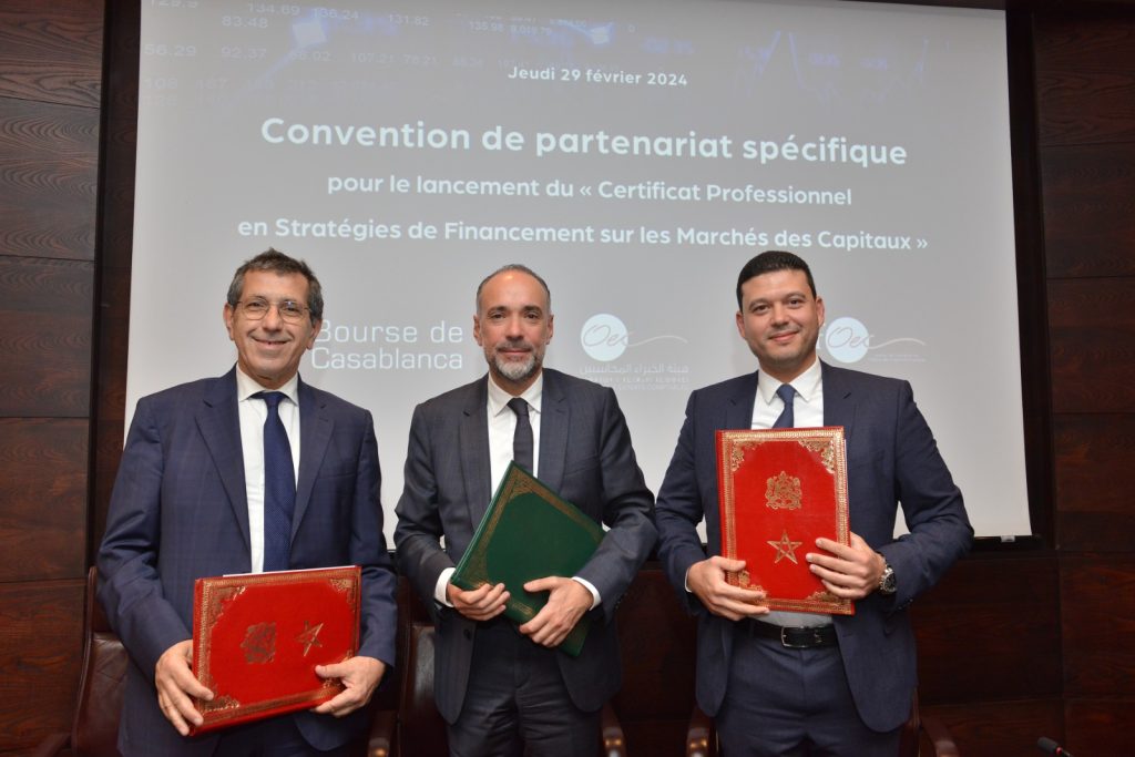 ordre des experts-comptables bourse de Casablanca