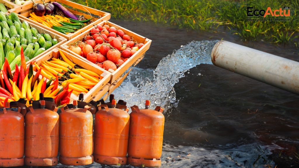 gaz produits agricoles