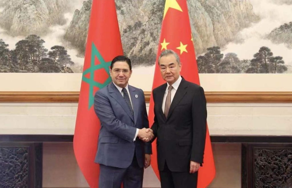 maroc chine bourita Wang Yi
