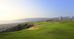 Tazegzout Golf Taghazout Bay Resort Agadir Parcours de golf bordure ocean atlantique