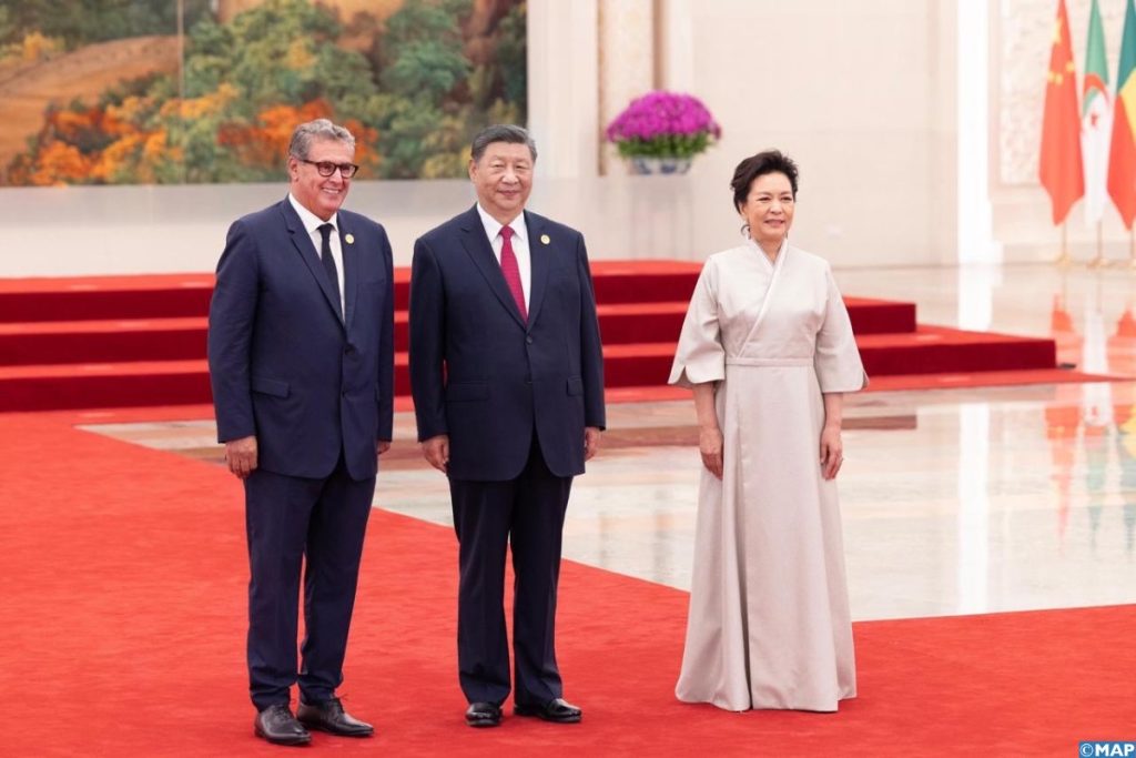 Akhannouch à Pékin