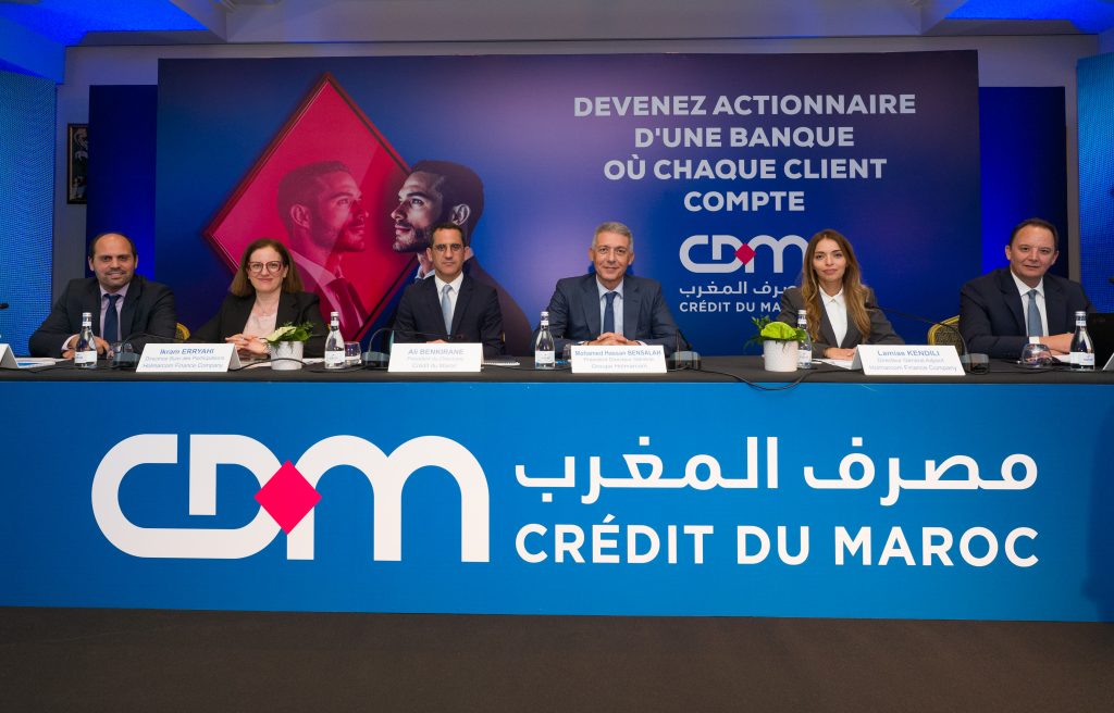 crédit du Maroc CDM OPA