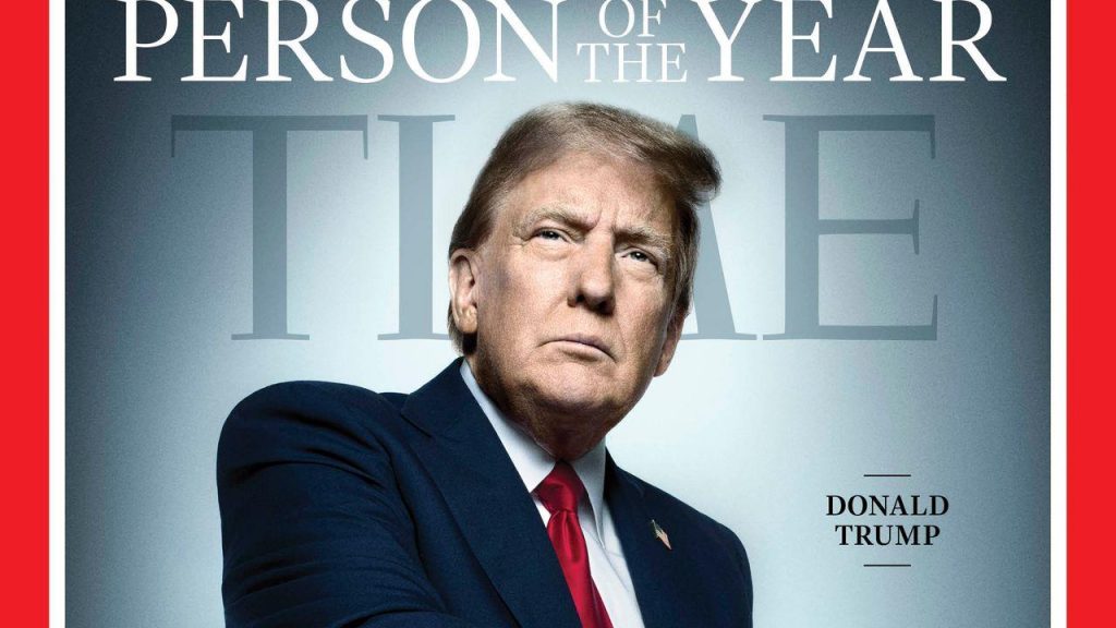 Donald Trump désigné personnalité de l'année 2024 par le magazine Time 1 Trump