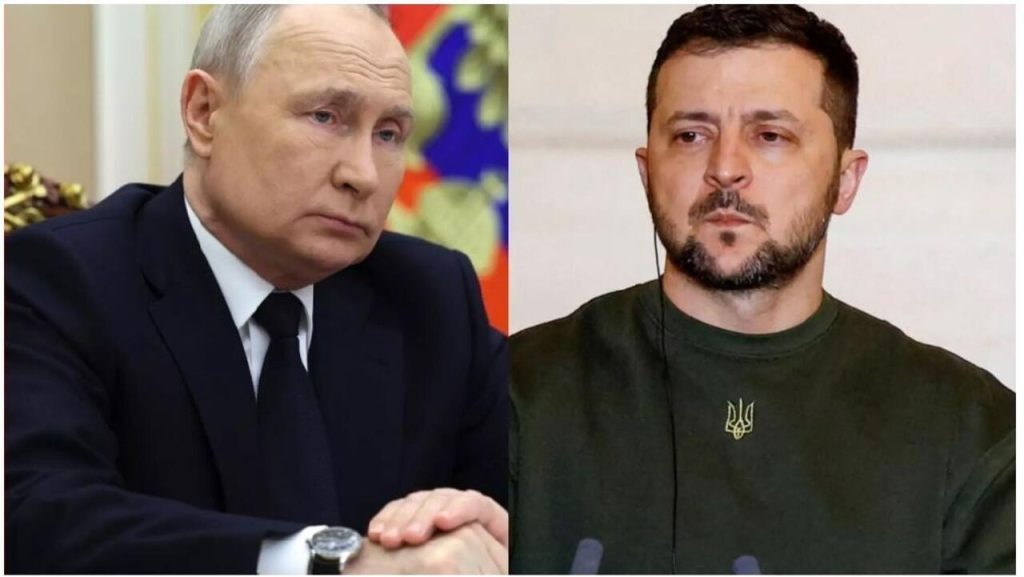 FMM RFI montage - Europe - chef d'état - Russie Poutine et Ukraine Zelensky©rfi archive