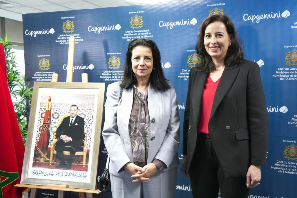 Capgemini Maroc et la Ministère de la transition Numérique