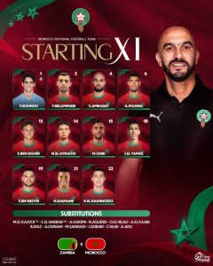 Regragui foot lion de l’atlas