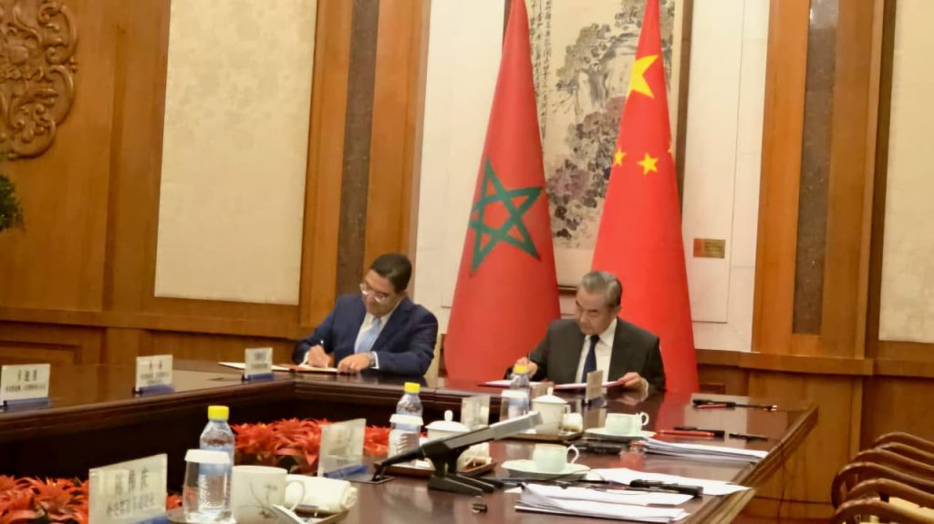 maroc chine