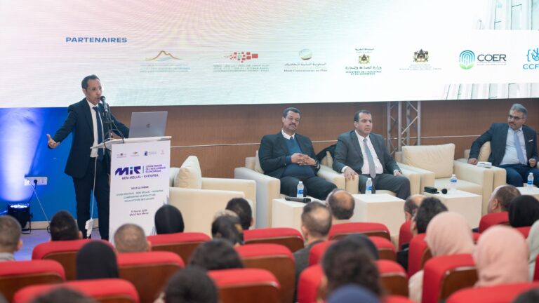 Centre Régional d’Investissement Béni Mellal-Khénifra pib régional HCP encg