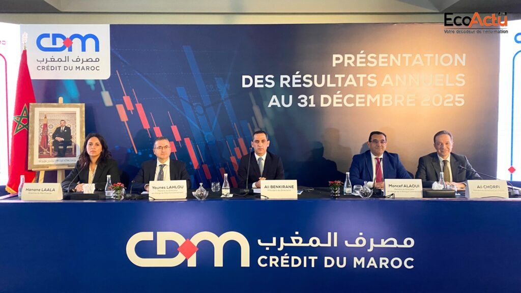 Crédit du Maroc : les financements aux entreprises en hausse de 12,2 % en 2025 1 crédit du Maroc
