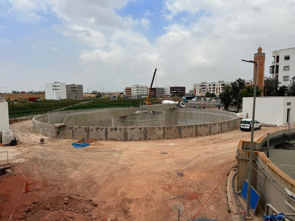 STEP de Médiouna : un chantier d’extension avancé à 70 % pour une livraison prévue fin d’année (SRM-CS) 1 step mediouna