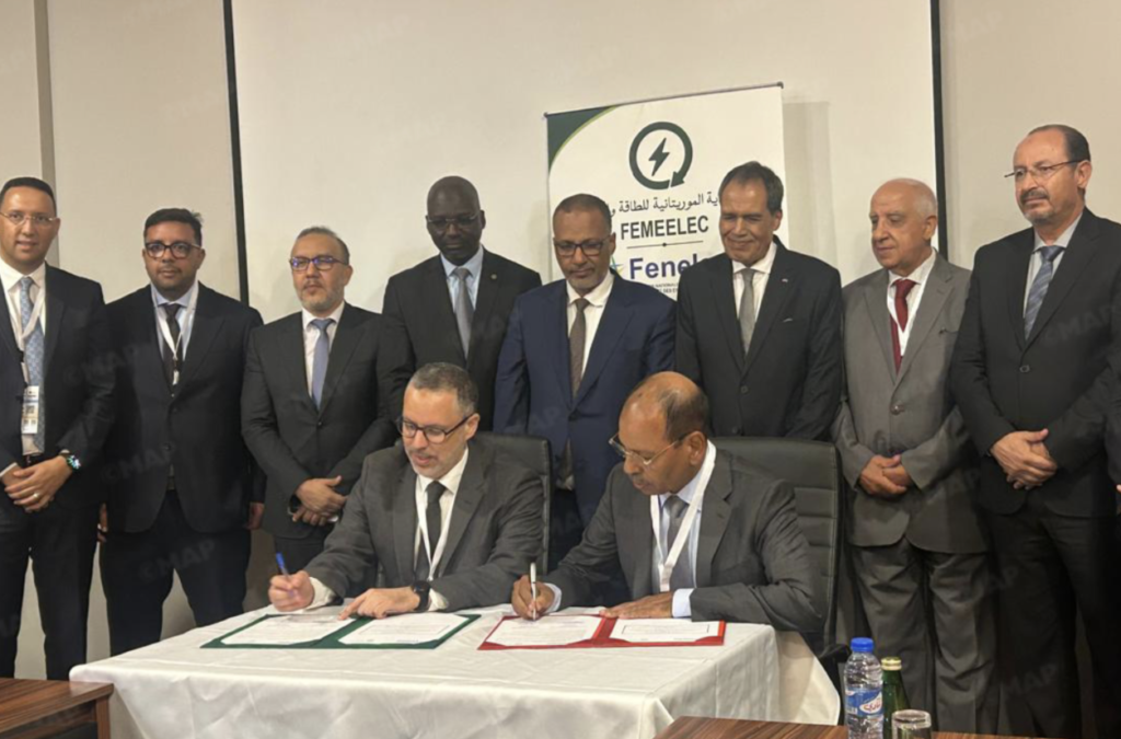 maroc mauritanie énergie