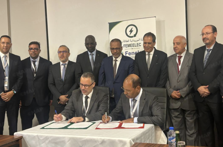 maroc mauritanie énergie