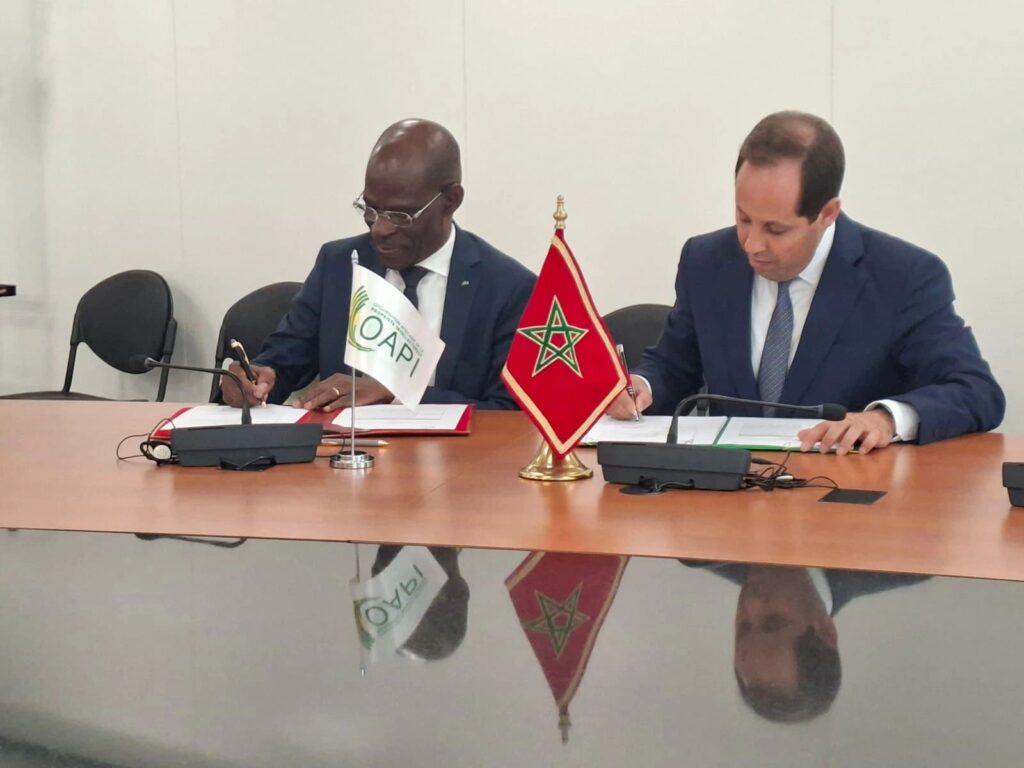L’OMPIC et l’OAPI renforcent leur coopération à travers la signature du plan de travail 2026-2027 1 ompic