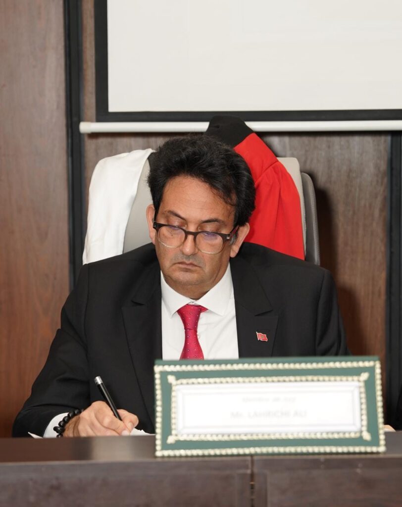 Ali lahrichi élections majorité
