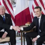 trump Macron