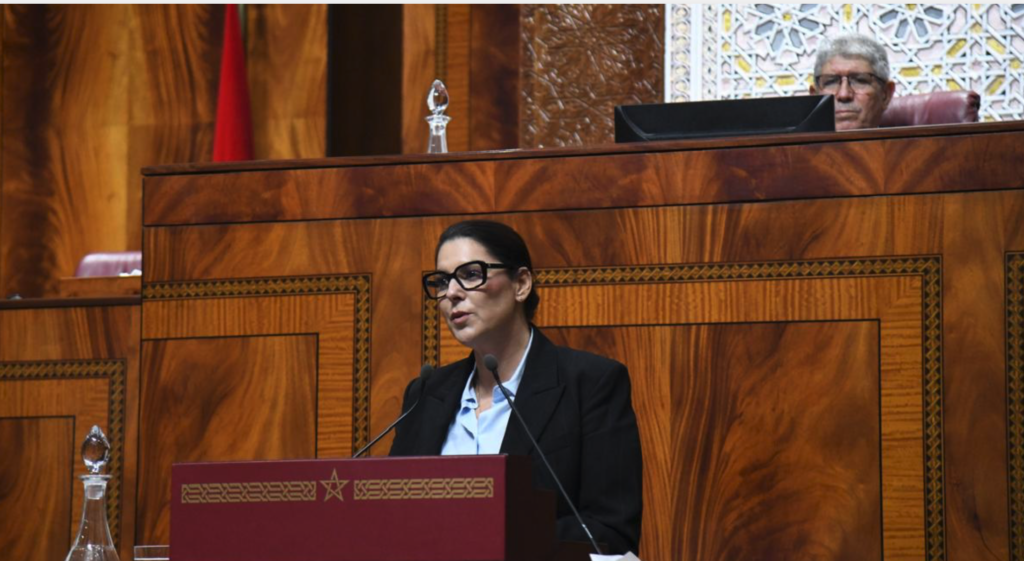 Chambre des représentants : le programme gouvernemental adopté par 204 voix pour et 127 contre 1 programme gouvernemental vote de confiance Fatima Ezzahra El Mansouri